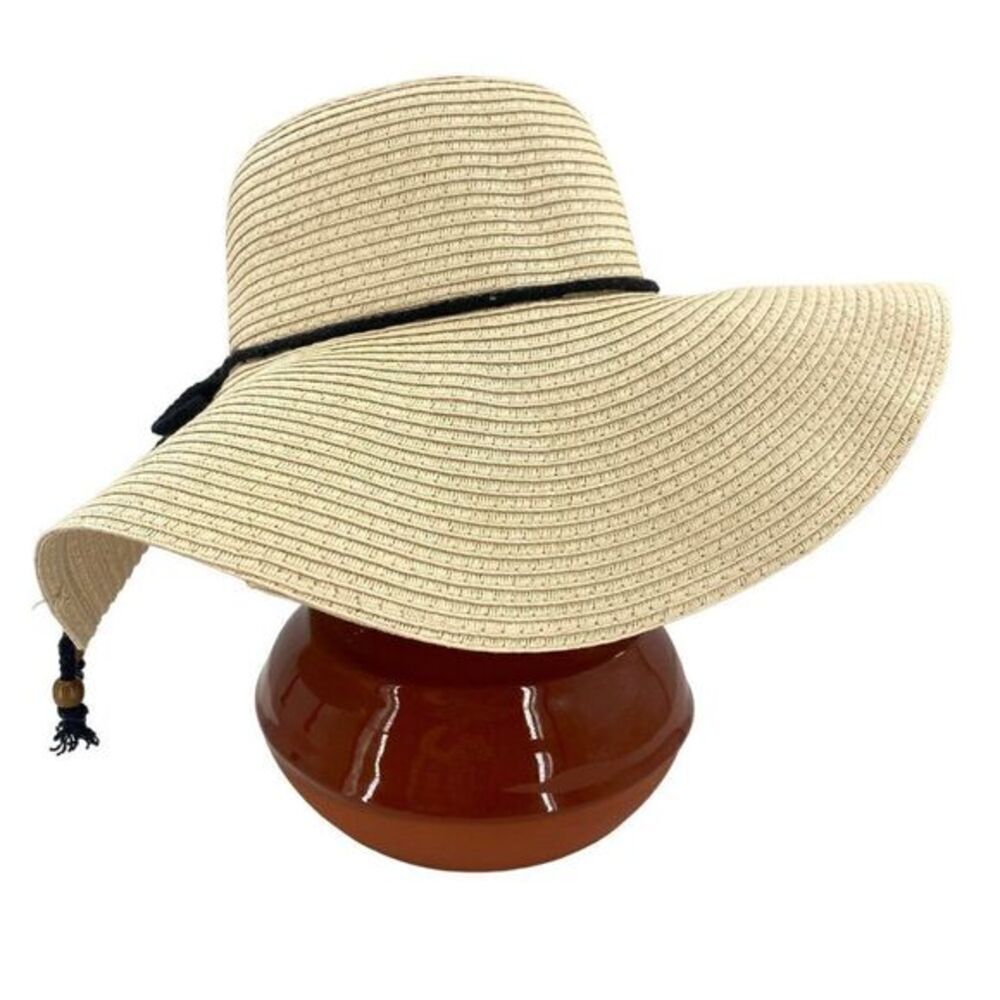 Wide Brim Floppy Straw Paper Sun Hat
